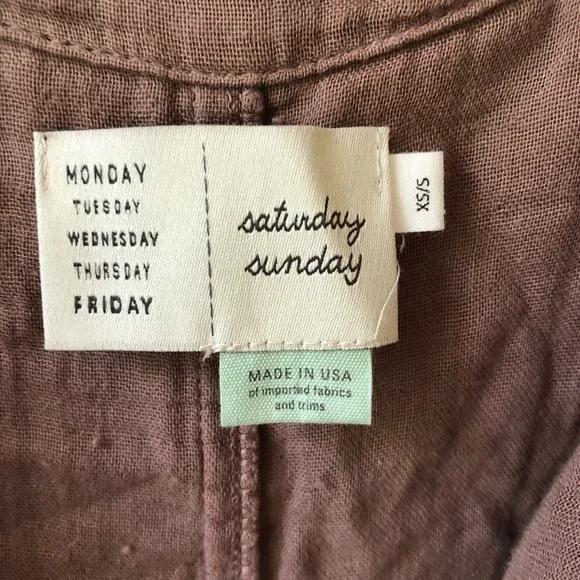 Anthropologie Brown Cardigan with Gold Accents - Picture 3 of 10